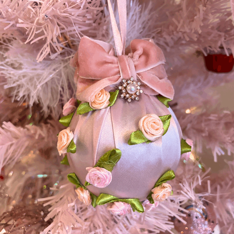 Pink Christmas Tree Ornaments