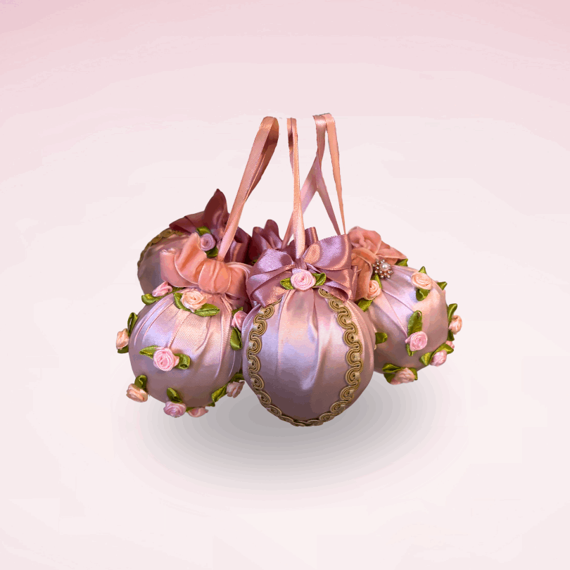 Pink Christmas Tree Ornaments