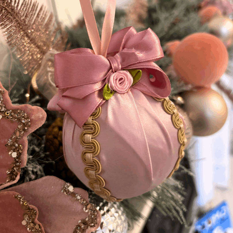 Pink Christmas Tree Ornaments