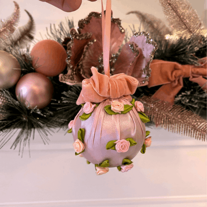 Pink Christmas Tree Ornaments
