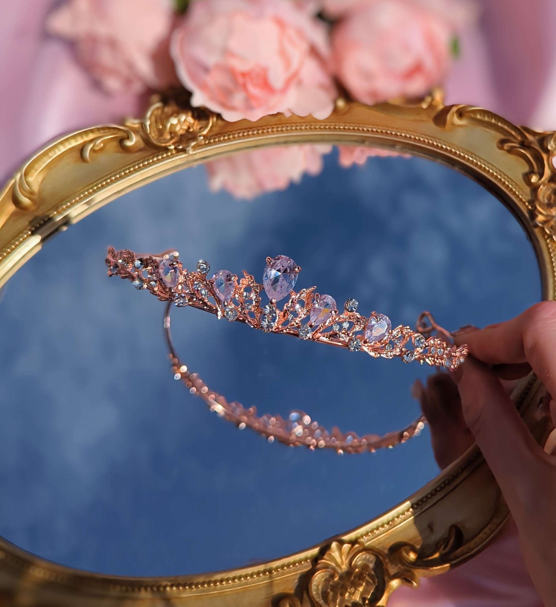 Rose Gold Tiara