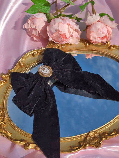 Velvet Bow Hair Ribbon