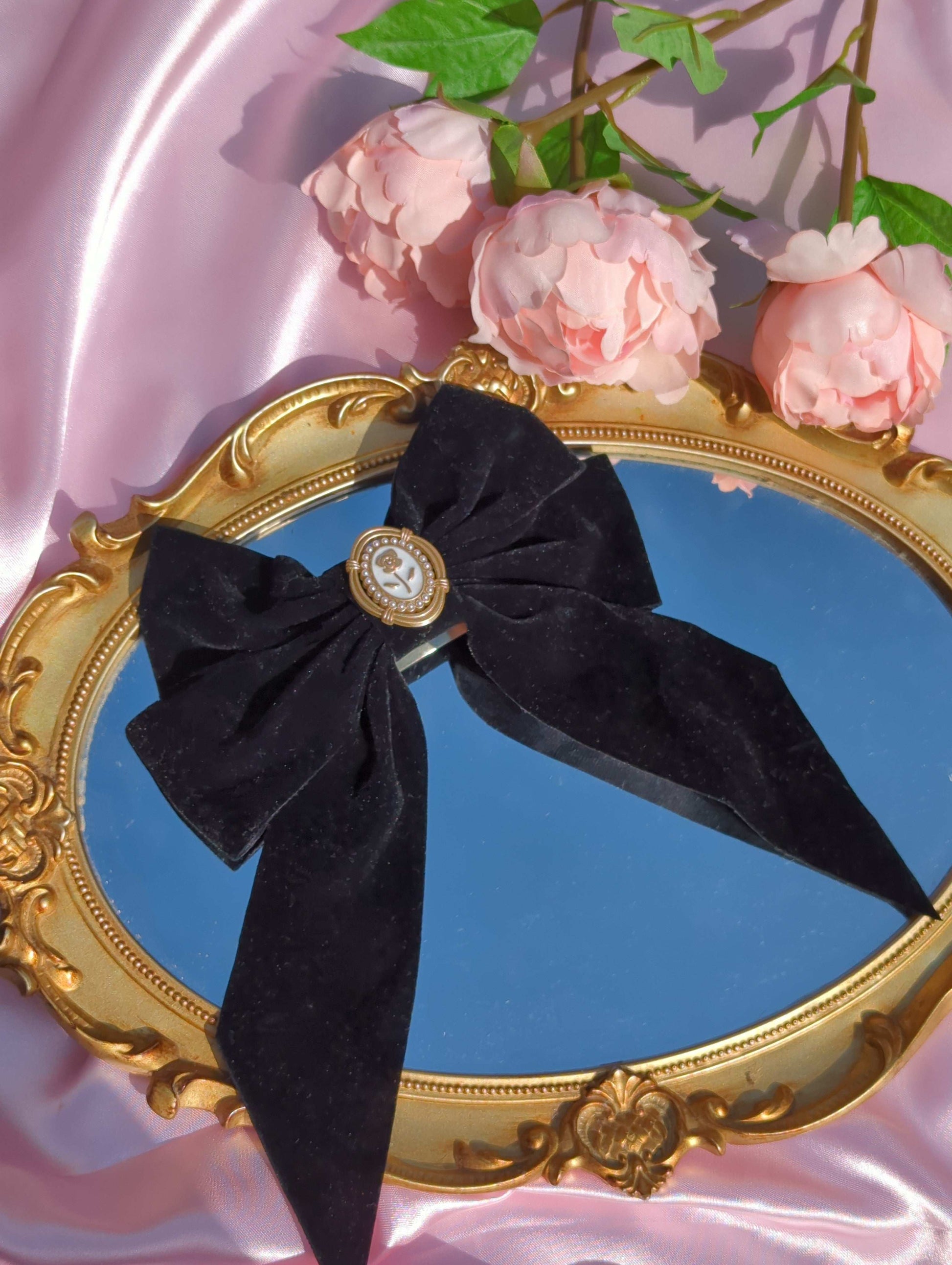 Velvet Bow Hair Ribbon