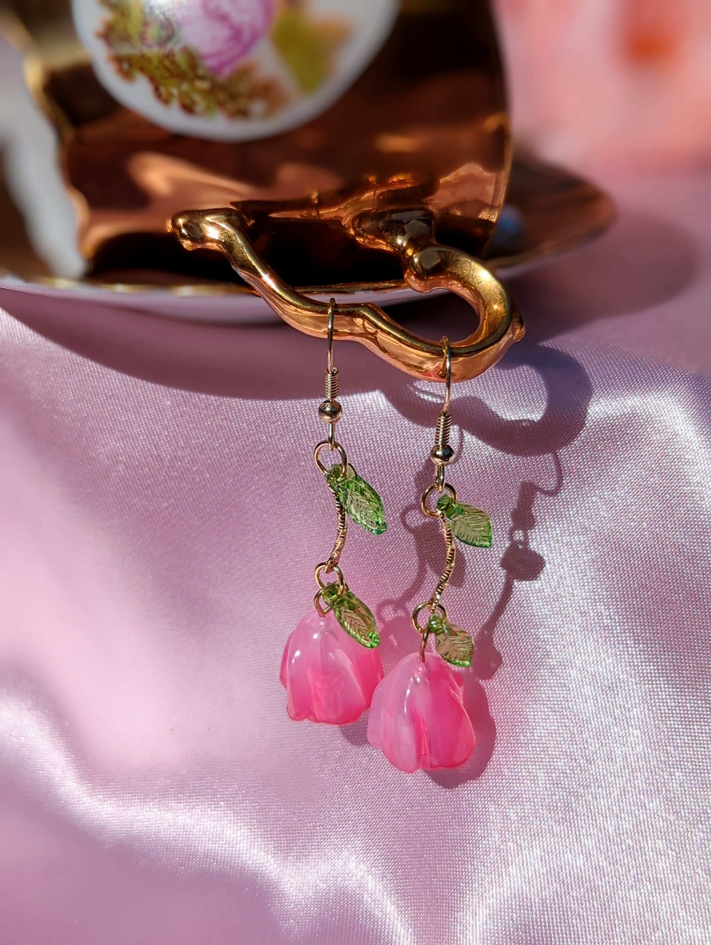 Enchanted Rose Earrings