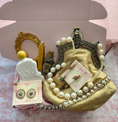 Vintage Christmas Gift Box-The Gold Bundle