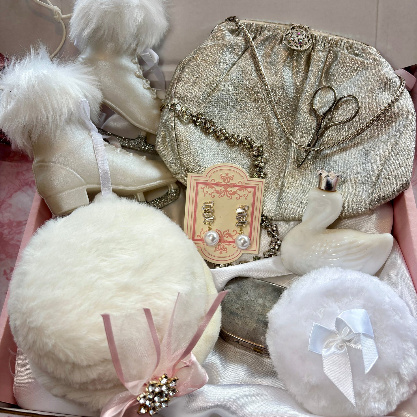 Vintage Christmas Gift Box- Swan Lake Bundle