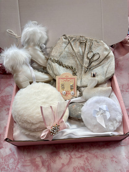 Vintage Christmas Gift Box- Swan Lake Bundle
