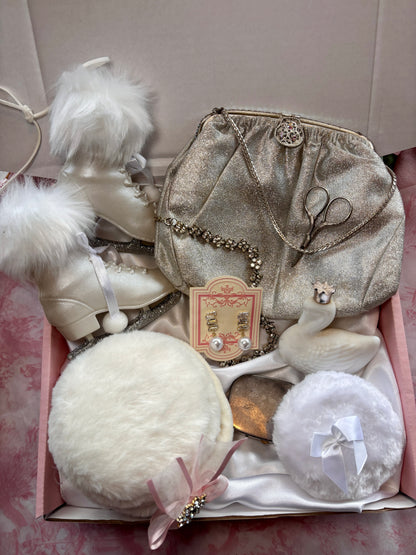 Vintage Christmas Gift Box- Swan Lake Bundle