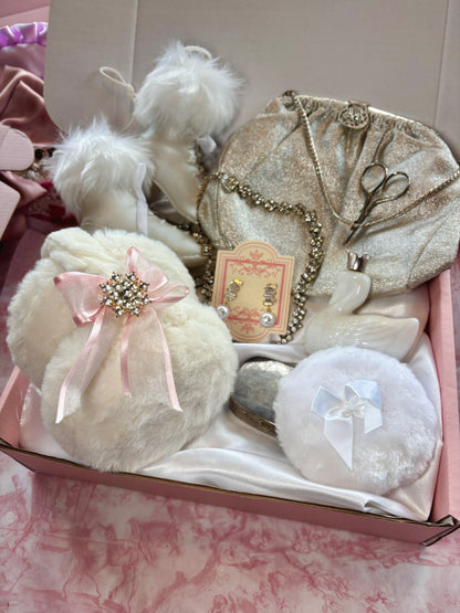 Vintage Christmas Gift Box- Swan Lake Bundle