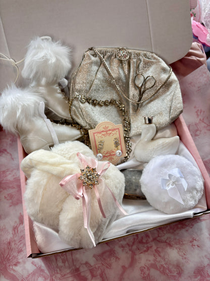 Vintage Christmas Gift Box- Swan Lake Bundle