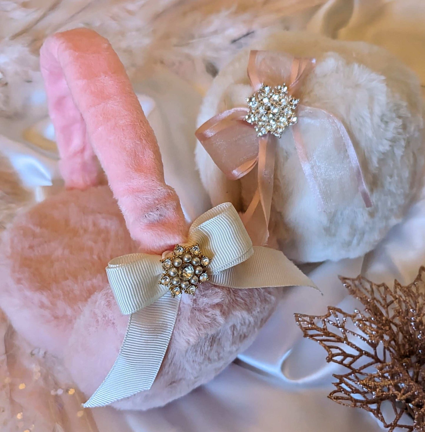 Faux Fur Ear Muffs| Foldable