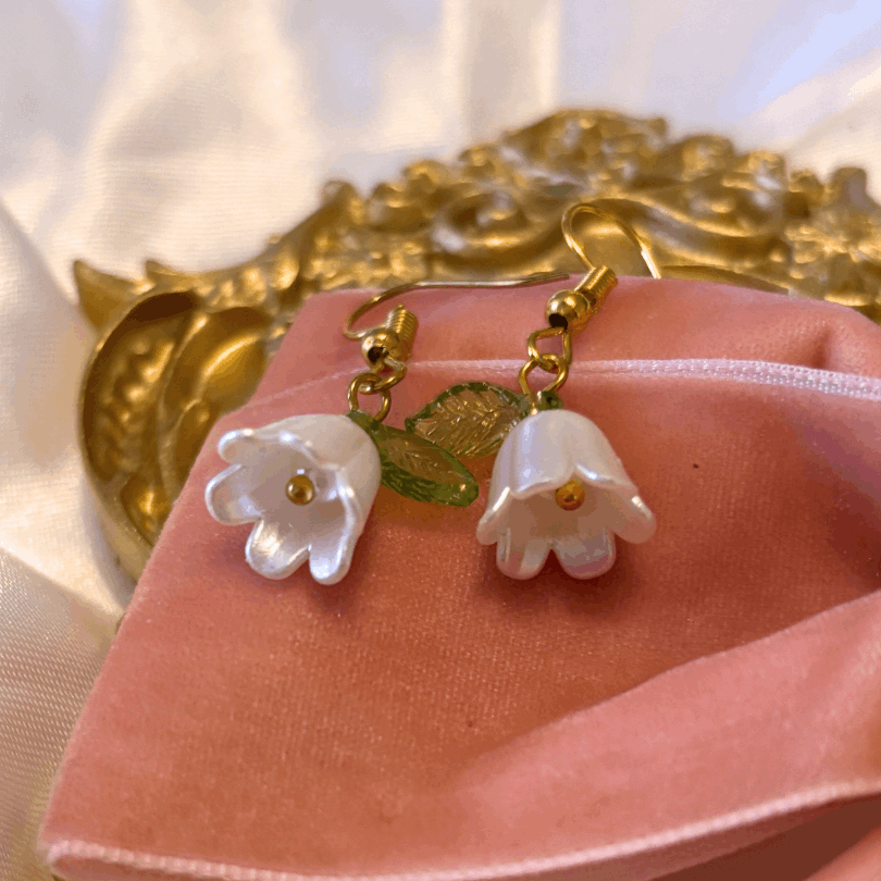 Lily of the Valley Earrings