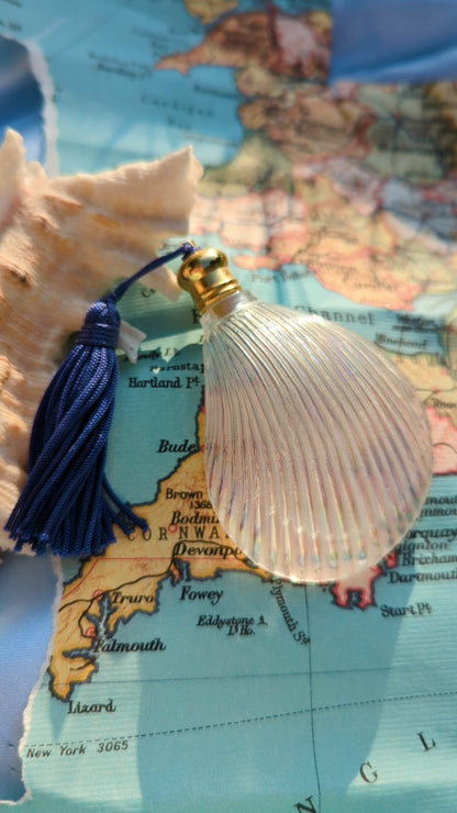Vintage Shell Perfume Bottle