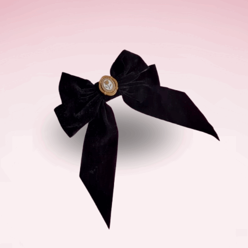 Velvet Bow Hair Ribbon
