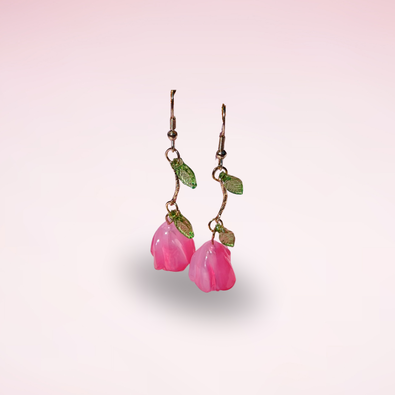 Enchanted Rose Earrings